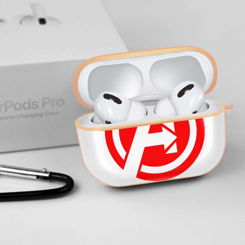 アベンジャーズ The Avengers 【AirPods Pro用】ハードシェル保護ケース｜耐衝撃・防指紋・カラビナ付き商品仕様