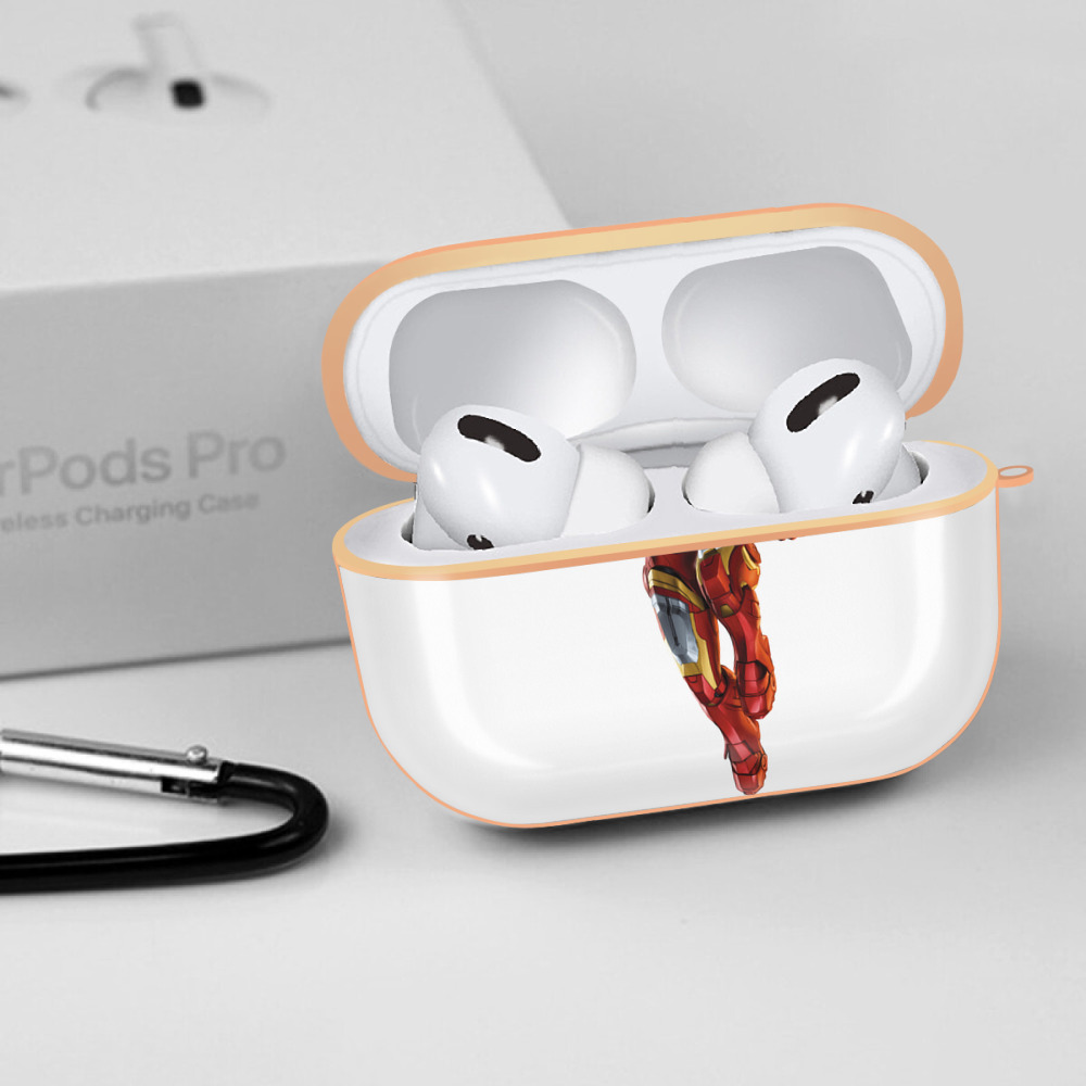アベンジャーズ The Avengers 【AirPods Pro用】ハードシェル保護ケース｜耐衝撃・防指紋・カラビナ付き商品仕様