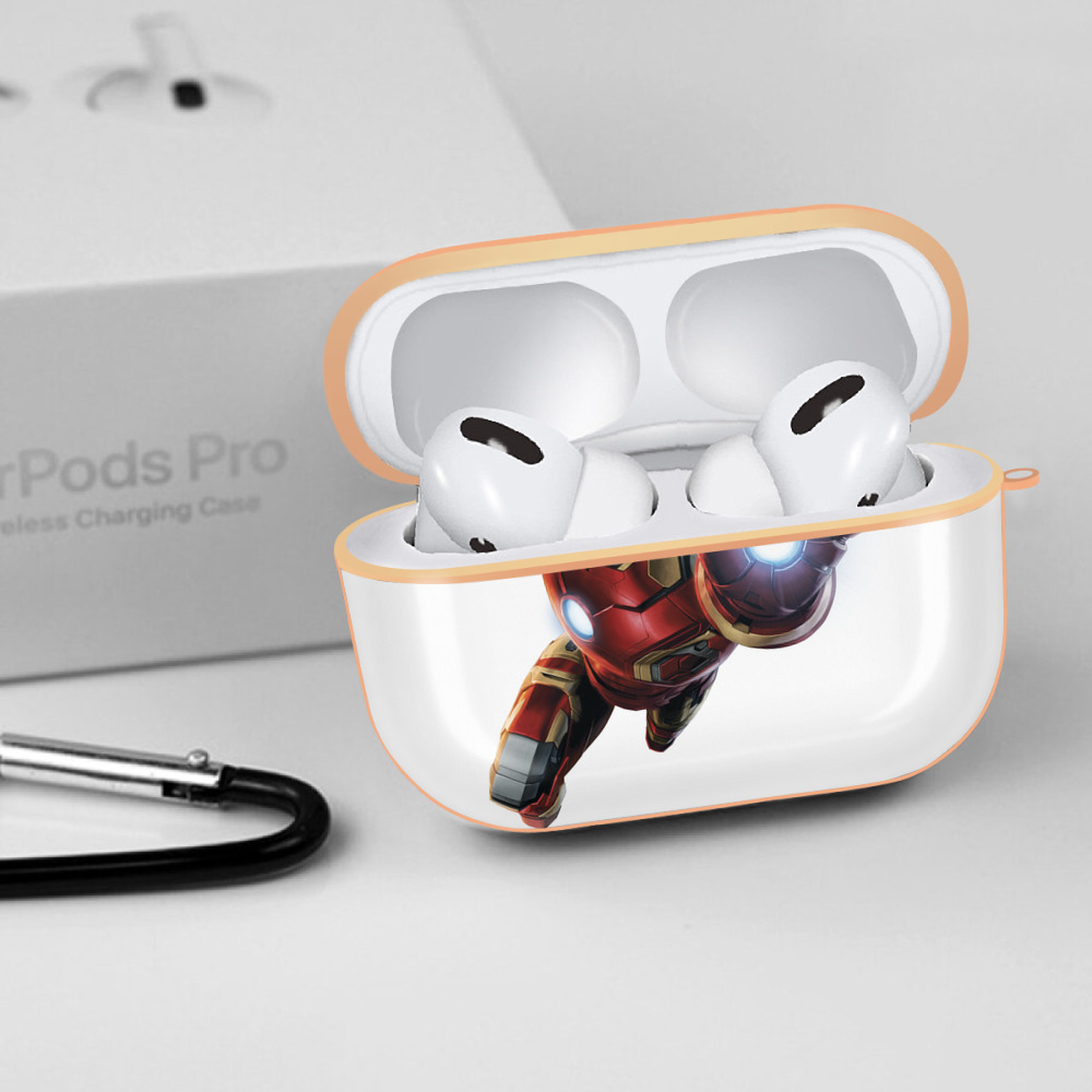 アベンジャーズ The Avengers 【AirPods Pro用】ハードシェル保護ケース｜耐衝撃・防指紋・カラビナ付き商品仕様