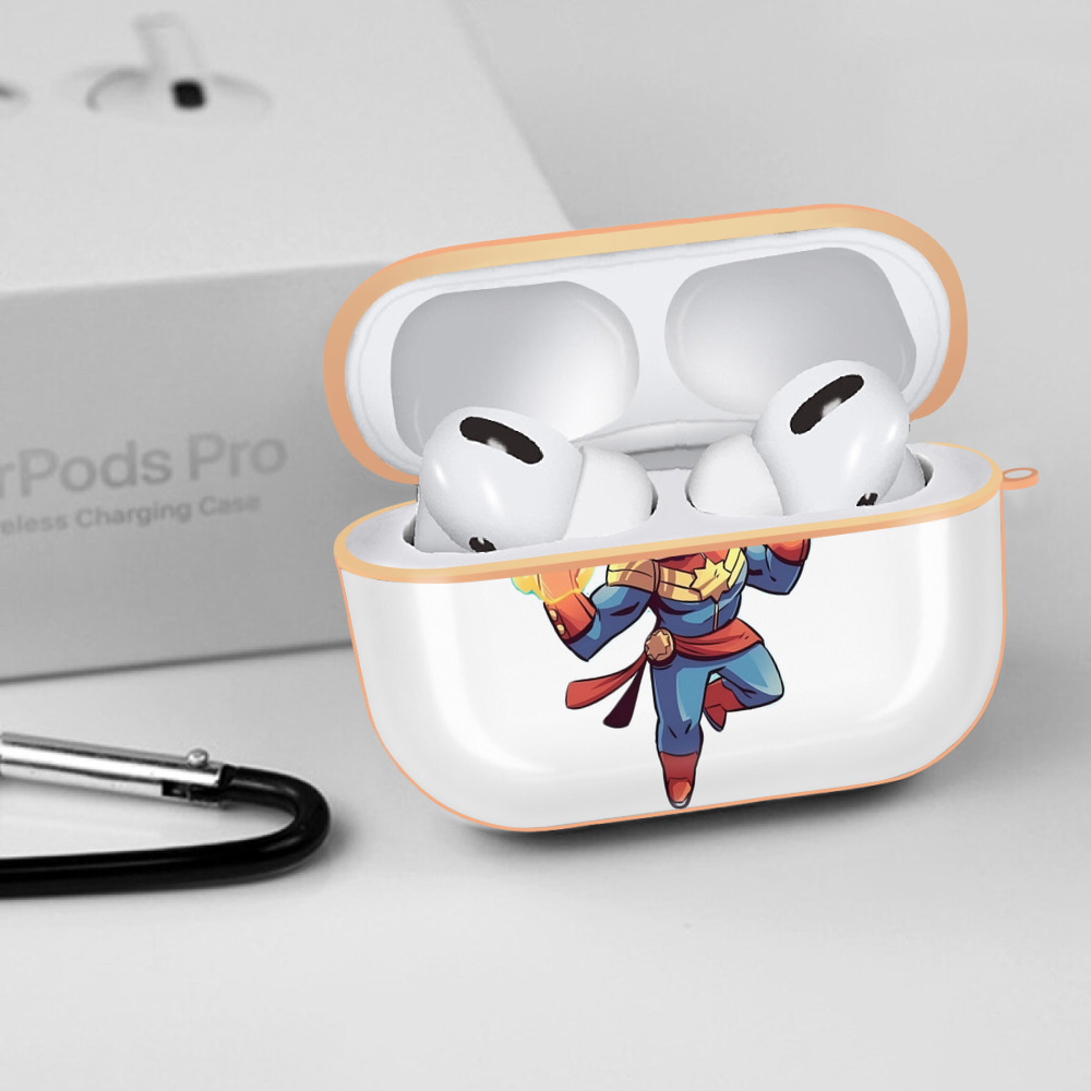 アベンジャーズ The Avengers 【AirPods Pro用】ハードシェル保護ケース｜耐衝撃・防指紋・カラビナ付き商品仕様