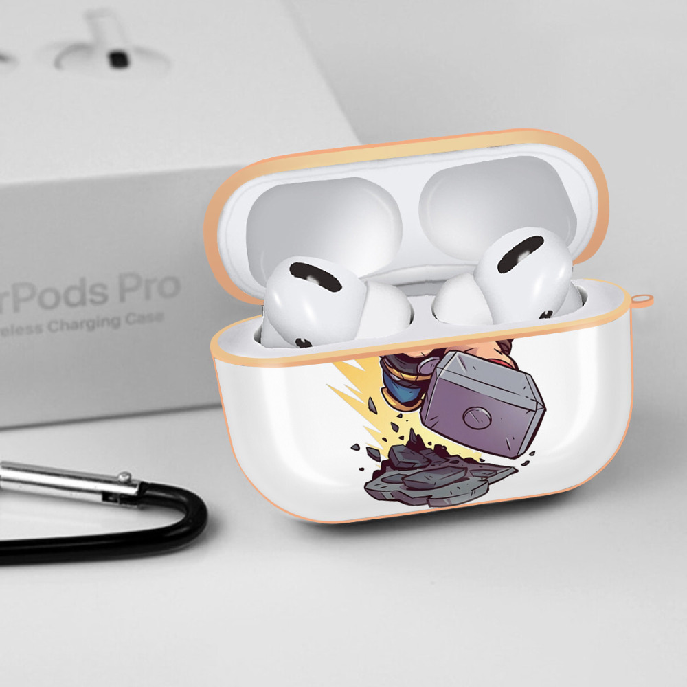 アベンジャーズ The Avengers 【AirPods Pro用】ハードシェル保護ケース｜耐衝撃・防指紋・カラビナ付き商品仕様