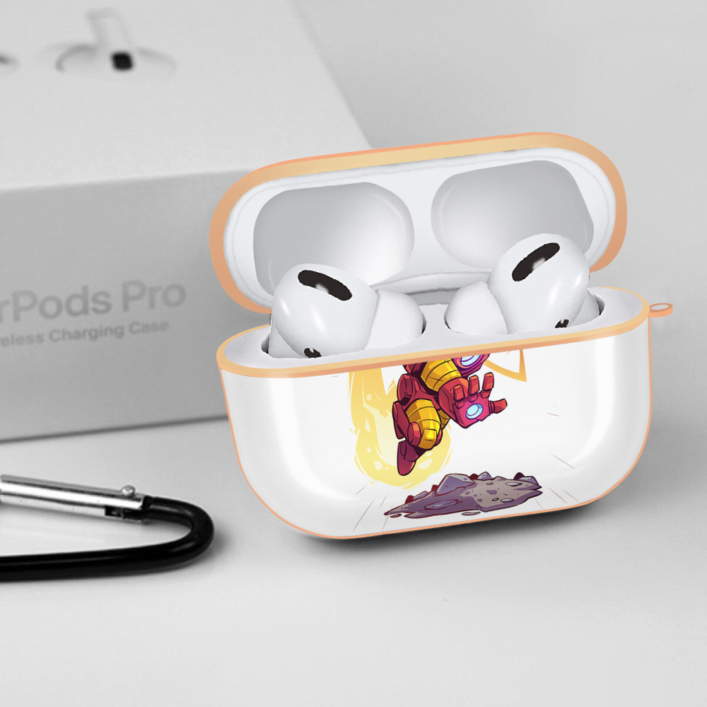 アベンジャーズ The Avengers 【AirPods Pro用】ハードシェル保護ケース｜耐衝撃・防指紋・カラビナ付き商品仕様