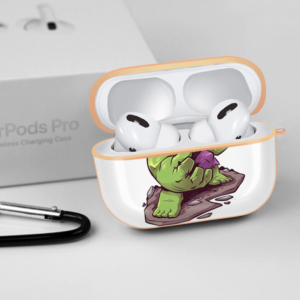 アベンジャーズ The Avengers 【AirPods Pro用】ハードシェル保護ケース｜耐衝撃・防指紋・カラビナ付き商品仕様
