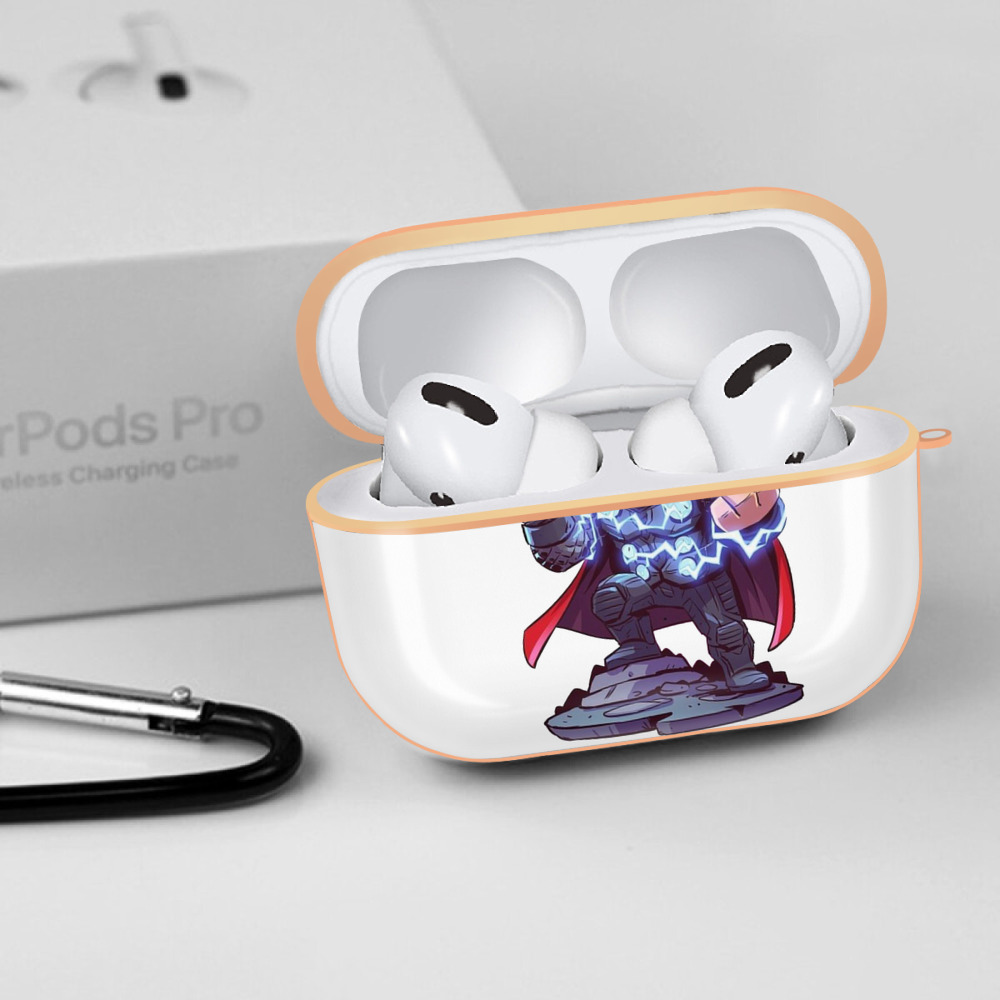 アベンジャーズ The Avengers 【AirPods Pro用】ハードシェル保護ケース｜耐衝撃・防指紋・カラビナ付き商品仕様