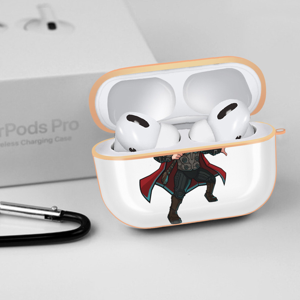 アベンジャーズ The Avengers 【AirPods Pro用】ハードシェル保護ケース｜耐衝撃・防指紋・カラビナ付き商品仕様