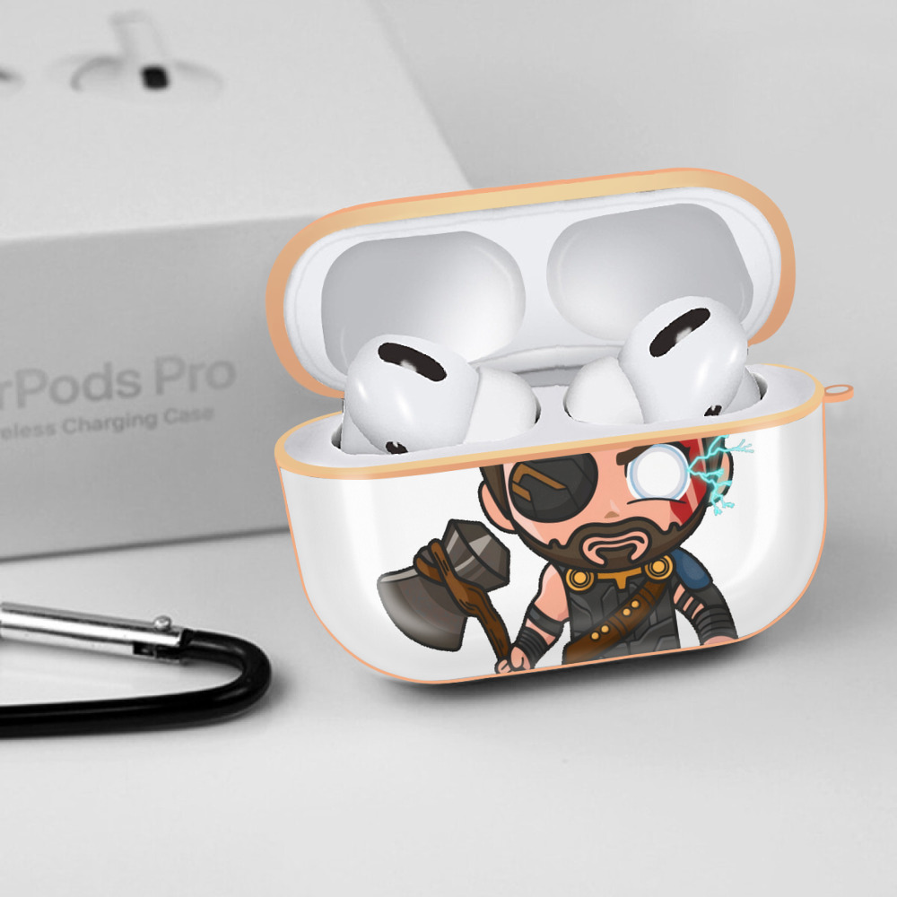 アベンジャーズ The Avengers 【AirPods Pro用】ハードシェル保護ケース｜耐衝撃・防指紋・カラビナ付き商品仕様
