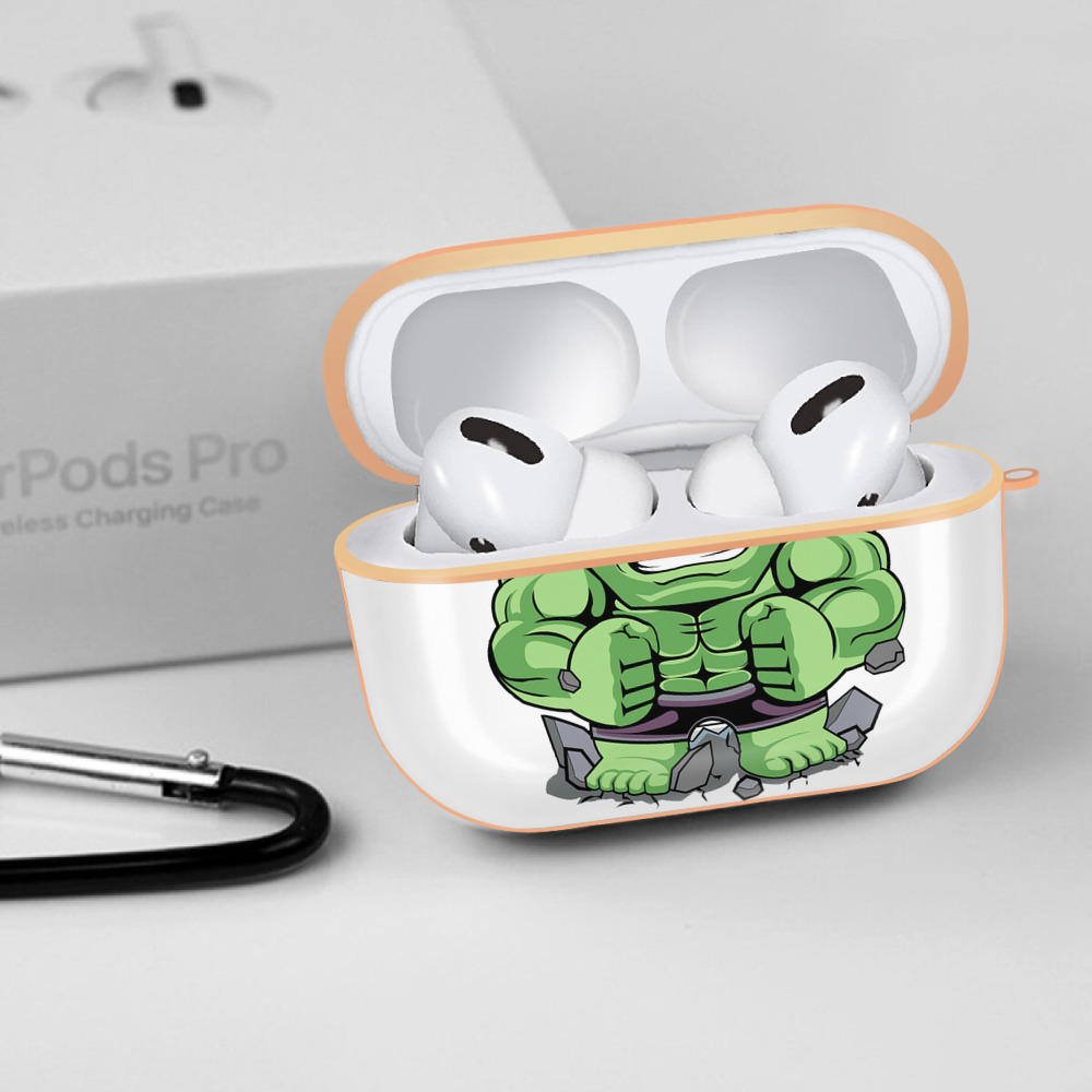 アベンジャーズ The Avengers 【AirPods Pro用】ハードシェル保護ケース｜耐衝撃・防指紋・カラビナ付き商品仕様