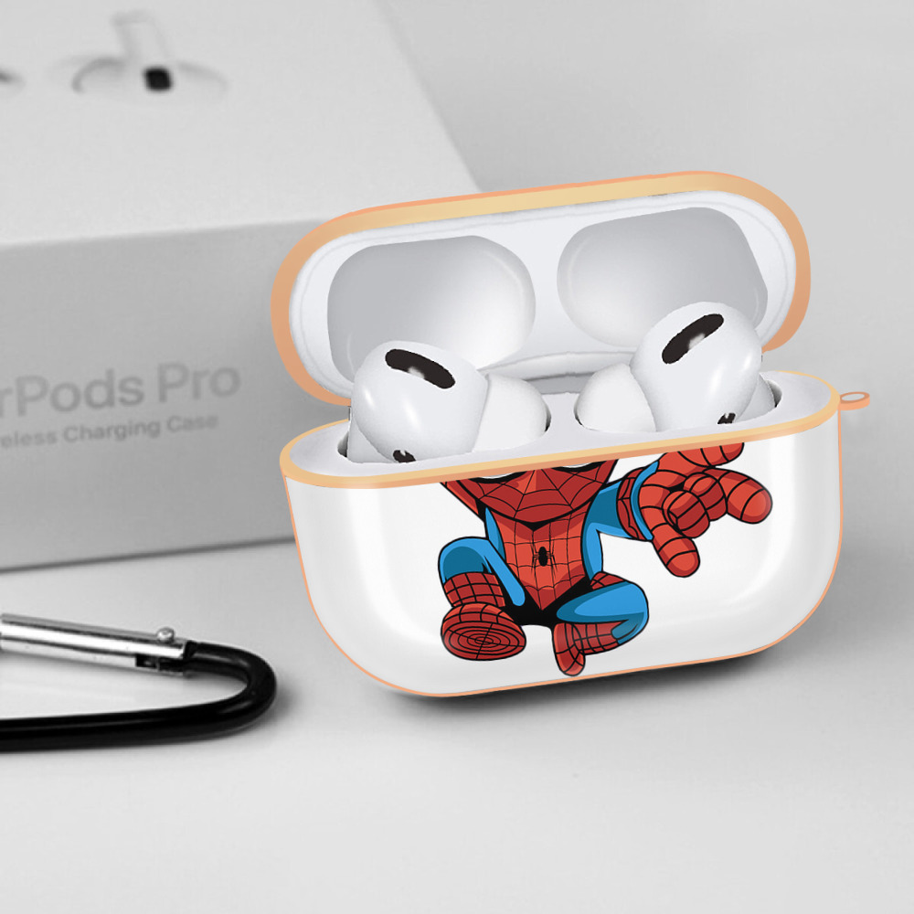 アベンジャーズ The Avengers 【AirPods Pro用】ハードシェル保護ケース｜耐衝撃・防指紋・カラビナ付き商品仕様