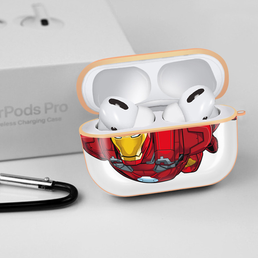 アベンジャーズ The Avengers 【AirPods Pro用】ハードシェル保護ケース｜耐衝撃・防指紋・カラビナ付き商品仕様