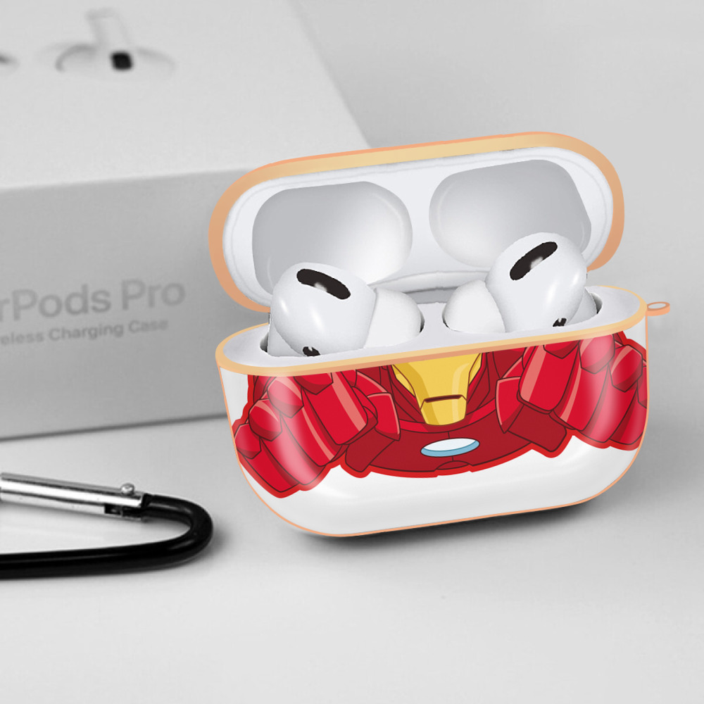 アベンジャーズ The Avengers 【AirPods Pro用】ハードシェル保護ケース｜耐衝撃・防指紋・カラビナ付き商品仕様