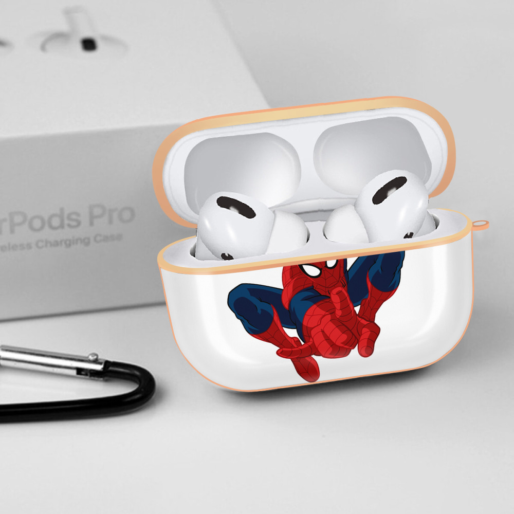 アベンジャーズ The Avengers 【AirPods Pro用】ハードシェル保護ケース｜耐衝撃・防指紋・カラビナ付き商品仕様